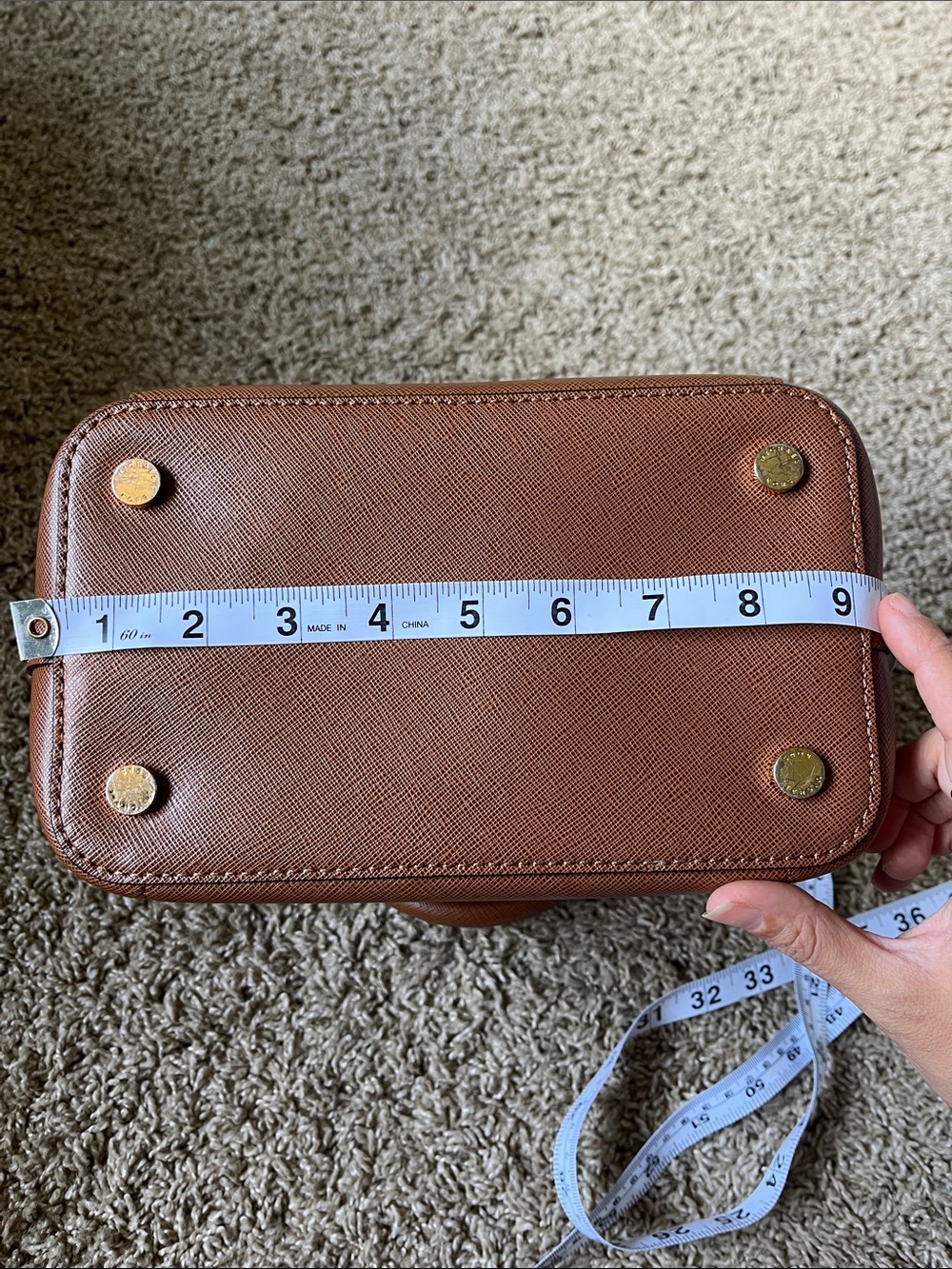 Michael Kors Greenwich Saffiano Leather Grab Bag - Picture 9 of 11